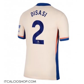 Chelsea Axel Disasi #2 Seconda Maglia 2024-25 Manica Corta